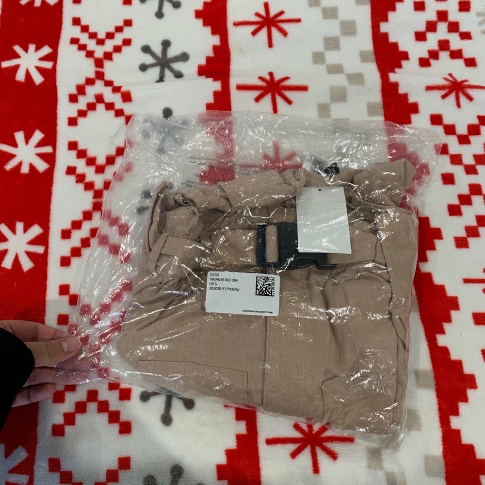 Brown Dress with belt